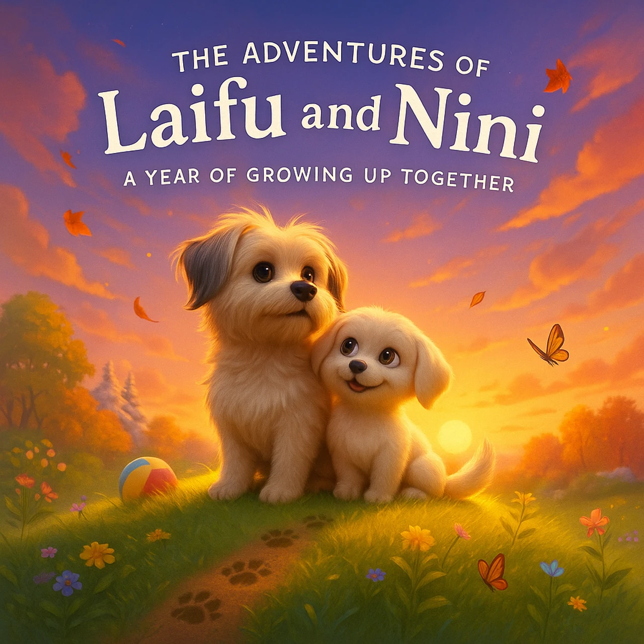 Book cover of Laifu and Nini's Volume 1
